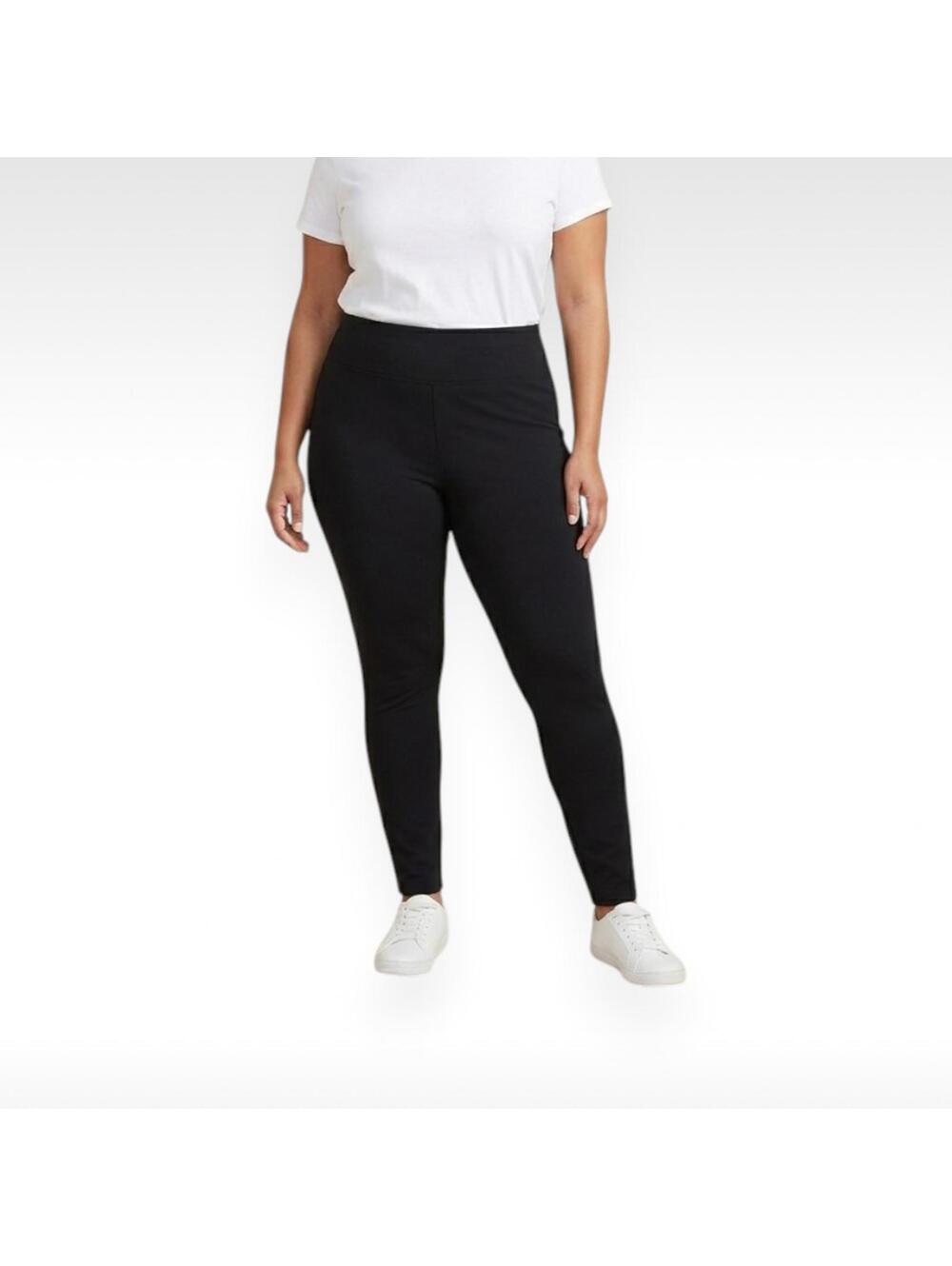 Lane Bryant Black Ponte Leggings - Size 14/16 Regular - NWT